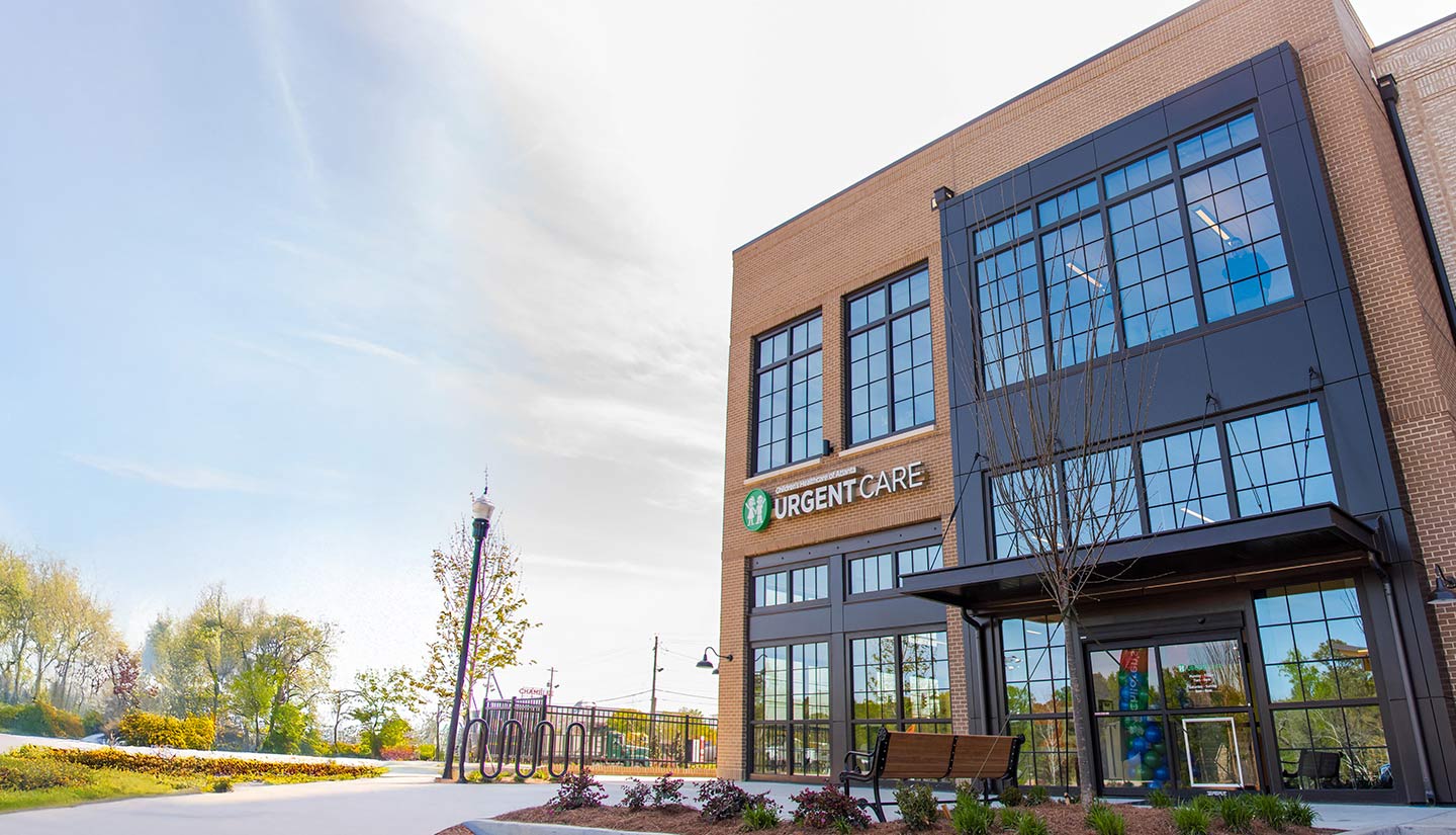 A photograph of the Children's Healthcare of Atlanta Urgent Care at Chamblee-Brookhaven