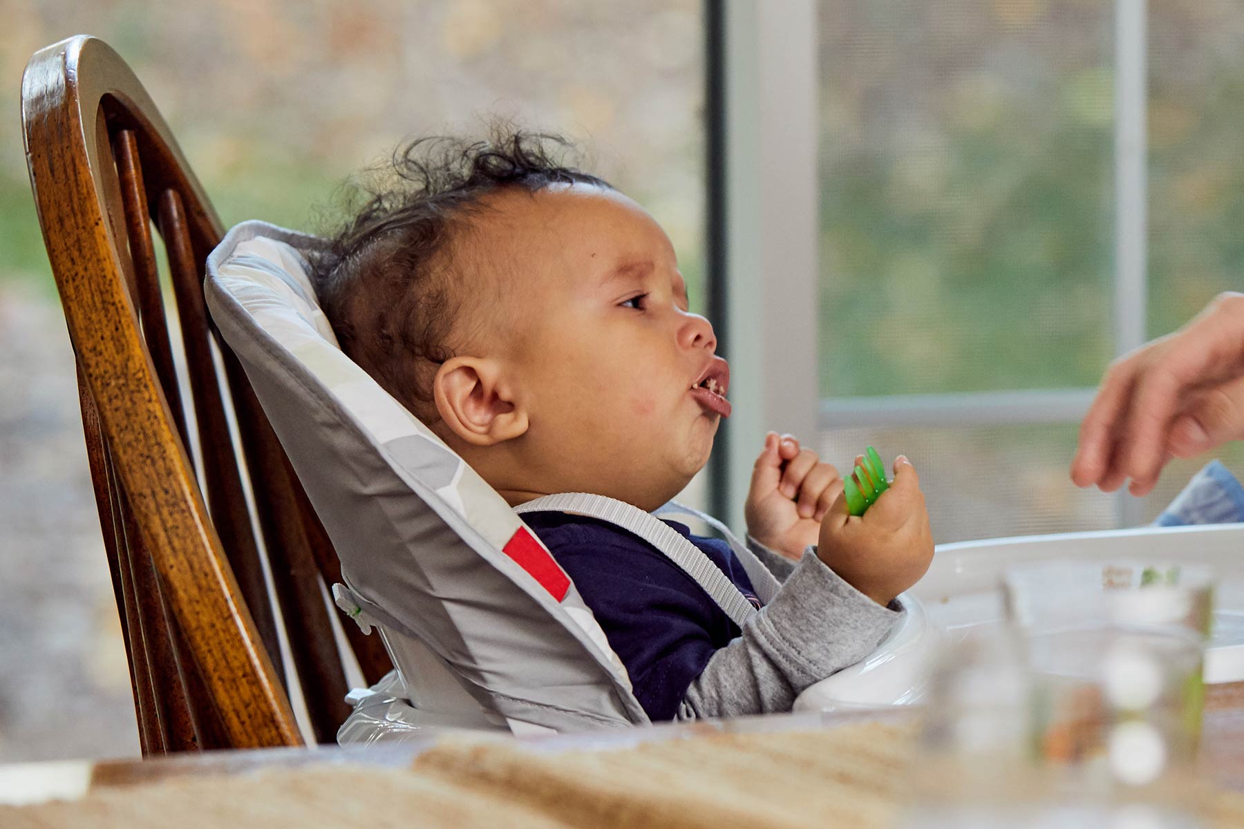 infant coughing
