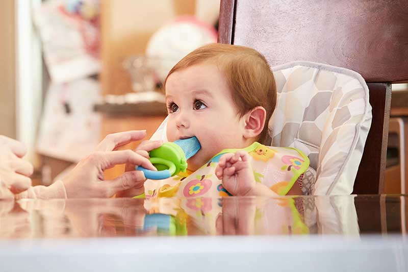 Cold clearance teething ring