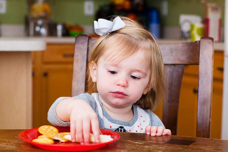 Baby snack sale time